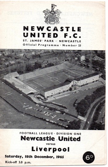 Match programme